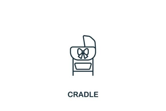 Cradle Icon: A Versatile Furniture Symbol for Design
