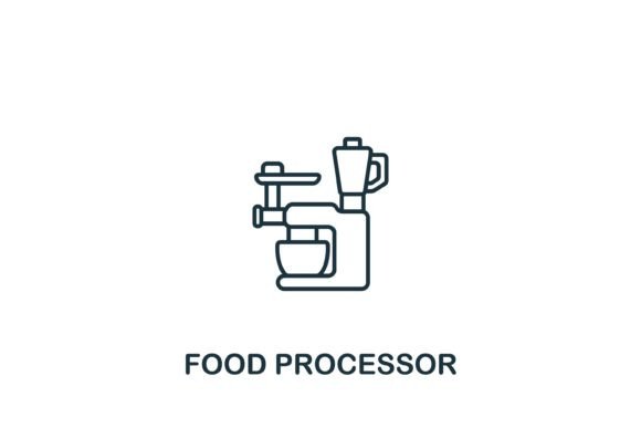 Explore Creative Uses of Food Processor Icons