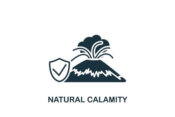 Natural Calamity Icon: A Versatile Symbol for Modern Design