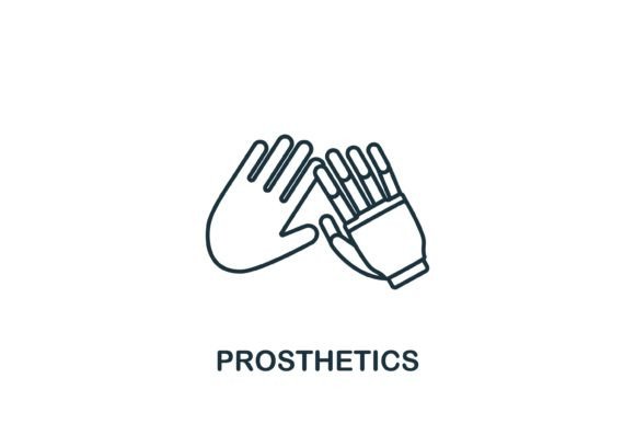 Prosthetics Icon: A Modern Symbol for Future Tech