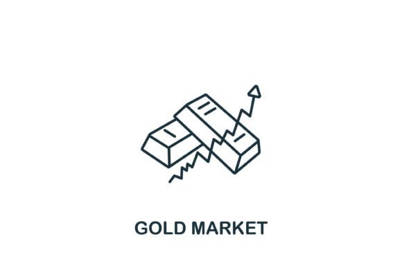 Understanding the Gold Market Icon: A Versatile Symbol for Financial Graphics