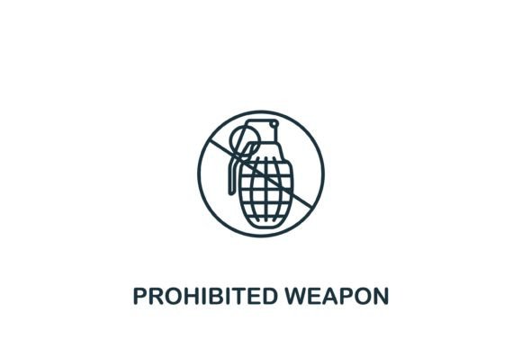 Understanding the Prohibited Weapon Icon and Its Versatile Uses