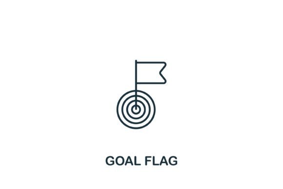 Unlock Creativity with the Goal Flag Icon