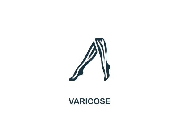 Varicose Icon: A Simple and Versatile Solution for Health-Related Graphics