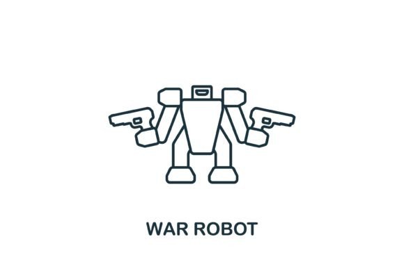War Robot Icon: A Versatile Design Element for Modern Projects